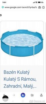 Bazén s pevným rámem