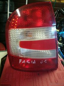 Leve zadni svetlo fabia 1 krátká facelift