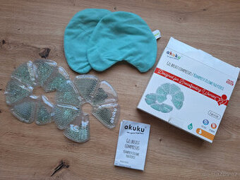 Chladící gelové polštářky na prsa