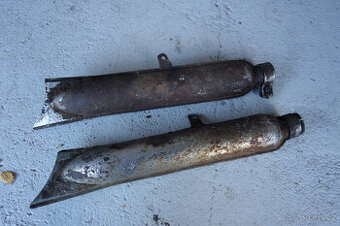 Prodám výfuky, rybiny na ČZ 125 / 150