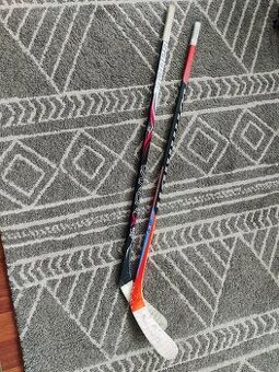 dětské hokejky 8 až 12 let pravé i levé, různý stav