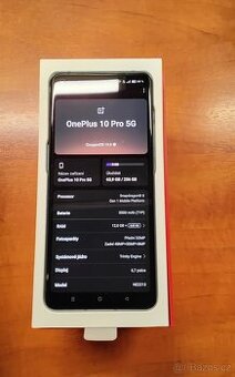 Oneplus 10 PRO 5G 12GB/ 256GB + nabíječka 80W+ 2 kryty