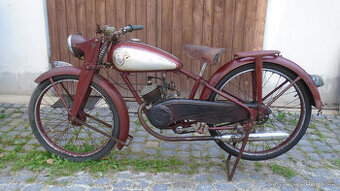 NSU Quick 98 ccm - původní nerenovovaný stav, zachovalý