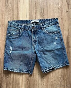 Sonny Bono pánské džínové kraťasy z Itálie denim ripped