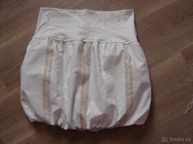 nová těhotenská sukně na léto, vel. M/L + kalhoty 2x a tričk - 1