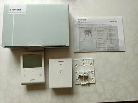 Bezdrátový pokojový termostat Siemens RDE100.1RFS - 1