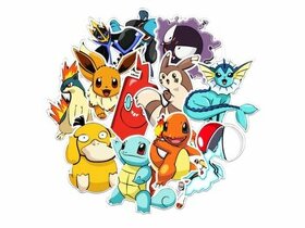 Znovu nalepitelné samolepky z kolekce Pokémon - 1