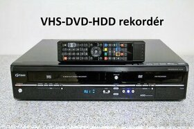 ⚠️ VHS-HDD-DVD rekordér FUNAI TD6D-D500GB
