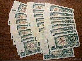 Staré bankovky 100 kčs 1961 pěkný stav