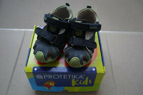 Chlapecké sandálky modro-zelené, zn. Protetika, vel. 21