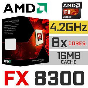 AMD Vishera FX-8300 socket AM3+ TURBO 4,2Ghz + Freezer 7