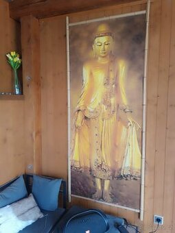 Obraz Buddha bambus