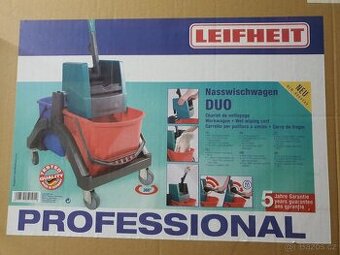 Leifheit professional dvojitý kýbl, vozík
