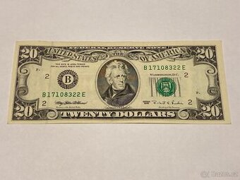 USA - Bankovka 20 Dollars 1995 - Serie B