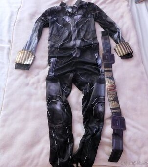 kostým superhrdiny Black Widow vel.5/7let