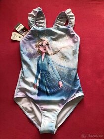 Dívčí jednodílné plavky - FROZEN - vel. 140