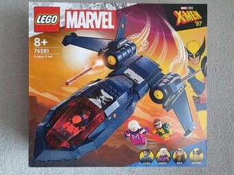 Lego 76281 Tryskáč X-Men X-Jet - 1
