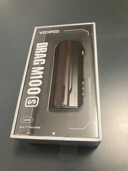 VooPoo Drag M100S Mod (Black & Darkwood)
