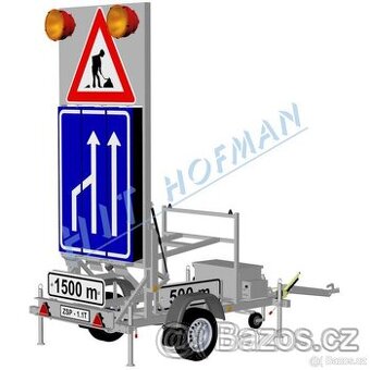 Přívěs signalizační Hit Hofman ZSP 1.1 Triangl