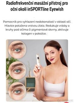 Nový Radiofrekvenční přístroj pro oční okolí