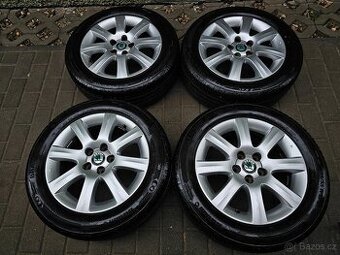 ALU kola letní Škoda 5x100 Fabia II Roomster R15