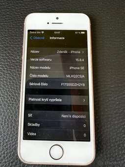 iPhone SE 2016 64GB rose gold