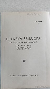 Dílenská příručka nákladních automobilů T-815