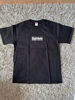 Tričko Supreme Black White