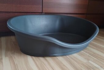 Šedý plastový pelech pro psa IMAC 95x67x28