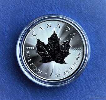 Stříbrná investiční mince Maple Leaf 2023 - výroční