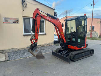 Minibagr KUBOTA U27-4,2262mth,Hydraulické upínání