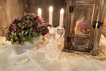 Bohemia Crystal Czechoslovakia Křišťálová karafa broušená