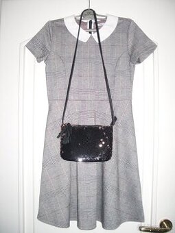 Dívčí šaty zn.Reserved vel.158 TOP stav + kabelka TOP stav