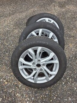 Brock Renault RE2 6.5x16 5x114.3 ET 41 + Semperit pneu - 1