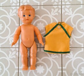 Retro original gumová panenka Gumotex