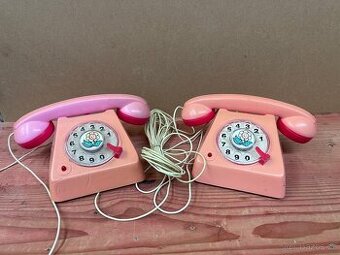 Retro dětský telefon