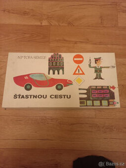 Tofa retro desková hra Šťastnou cestu