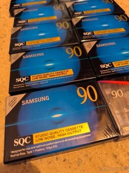 Nové magnetofonové kazety 10 kusů
