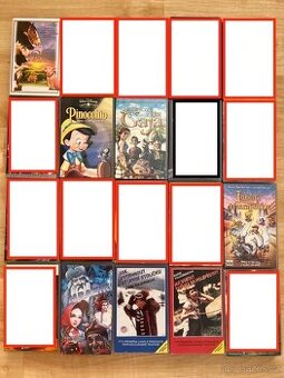 Originál VHS videokazety - různé