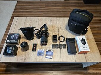 Sony Alpha A7 + prislusenstvi  + objektivy - ZEISS 55mm