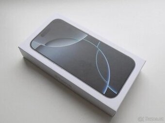 iPhone 16 Pro 256GB Bílý titan, v záruce