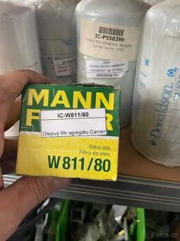 Olejový filtr MANN W 811/80 – nový, originální Carrier