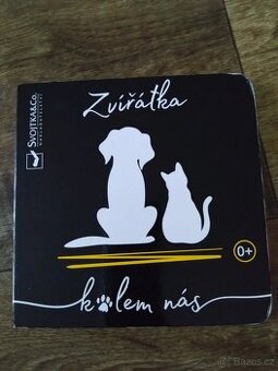 Černobílá kniha zvířátka