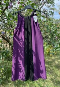 Fialové krátké šaty H&M