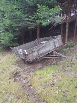 Valník-dvoukolák za traktor