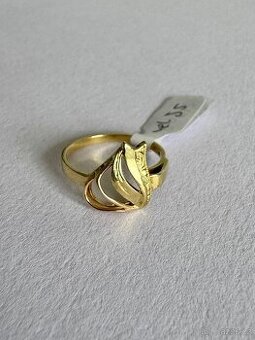 Zlatý prsten 14K, 2,50 g, vel.55