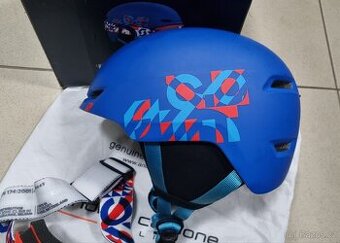 Lyžařská helma Scott s brýlemi