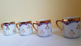 Retro porcelánové hrnky