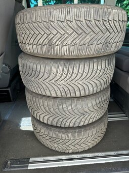 TOYOTA -  Alu kola 5x 114,3. /. R16 zimní pneu 205/55R16