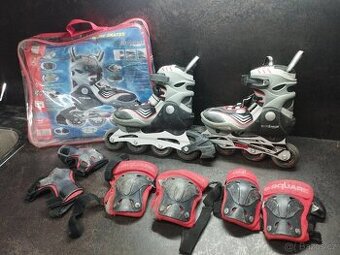 Kolečkové brusle velikost 34-36